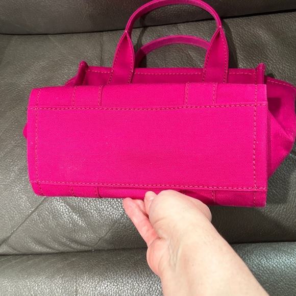 Marc Jacobs dark pink colored tote bag - Picture 5 of 8